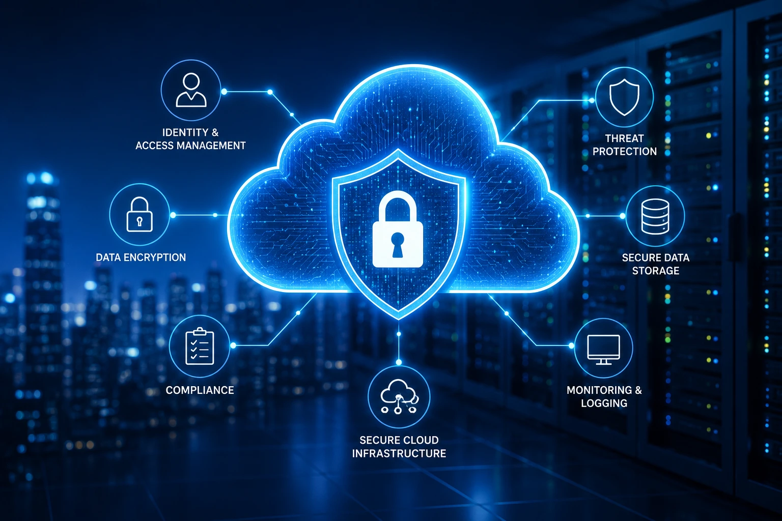 Cloud security platform protecting business data and digital infrastructure